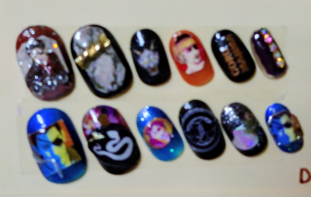 真島吾朗🐍概念 ネイルチップ D