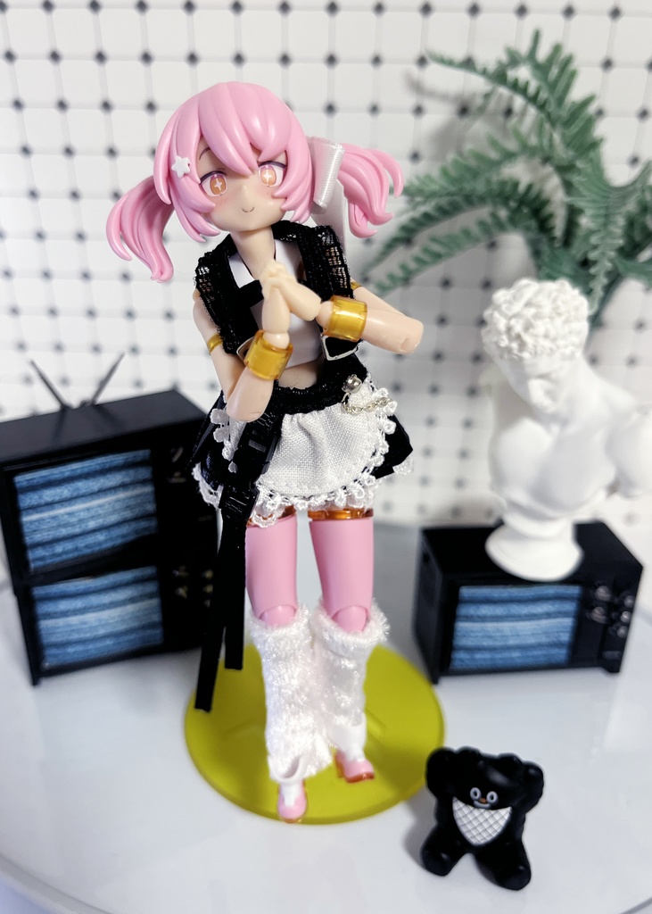 【1/12用】たたかうメイド5点セット