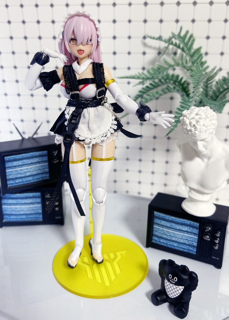 【1/12用】たたかうメイド5点セット