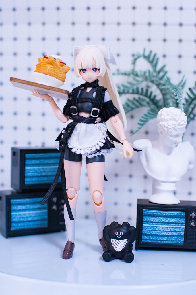 【1/12用】たたかうメイド5点セット