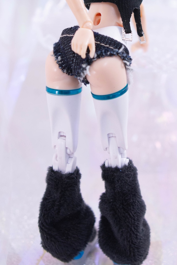 【1/12用】ファーレッグウォーマー