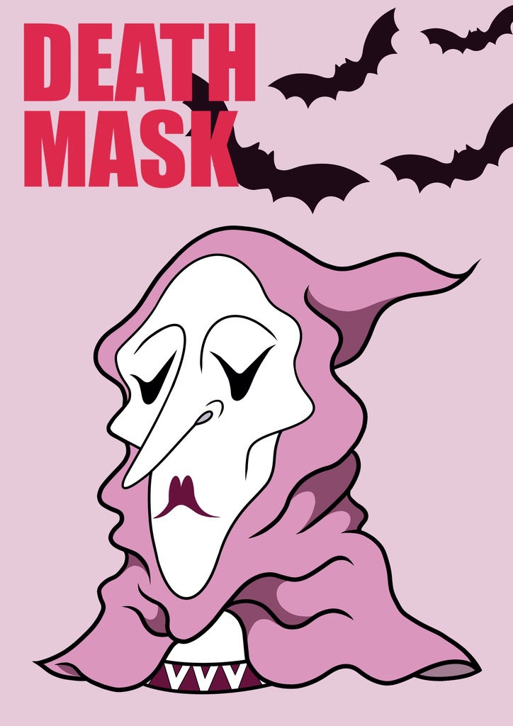 デスマスク　シール