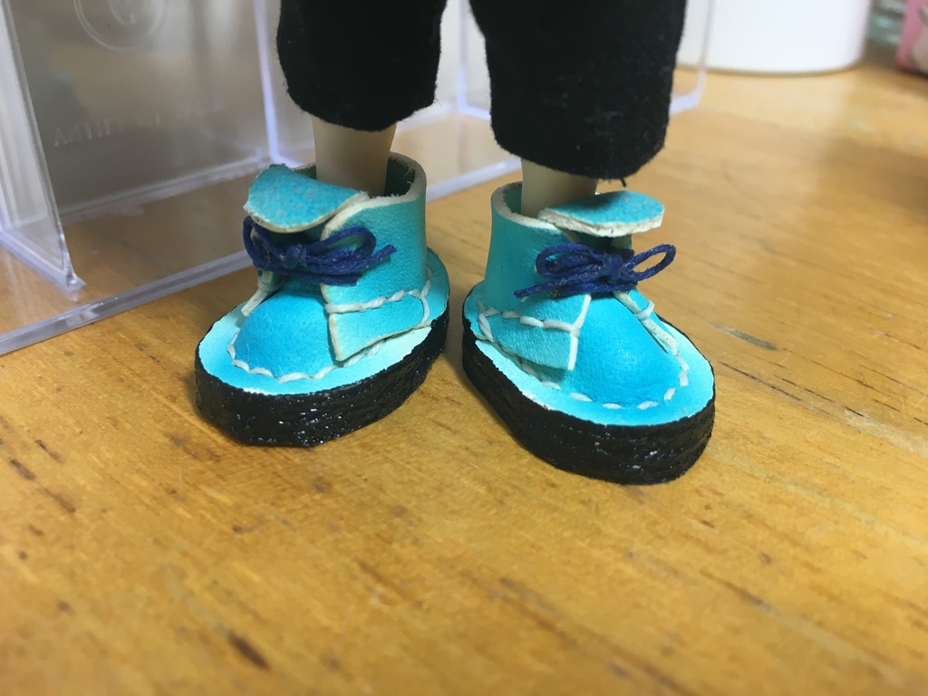 【ねんどーる】紐ブーツ