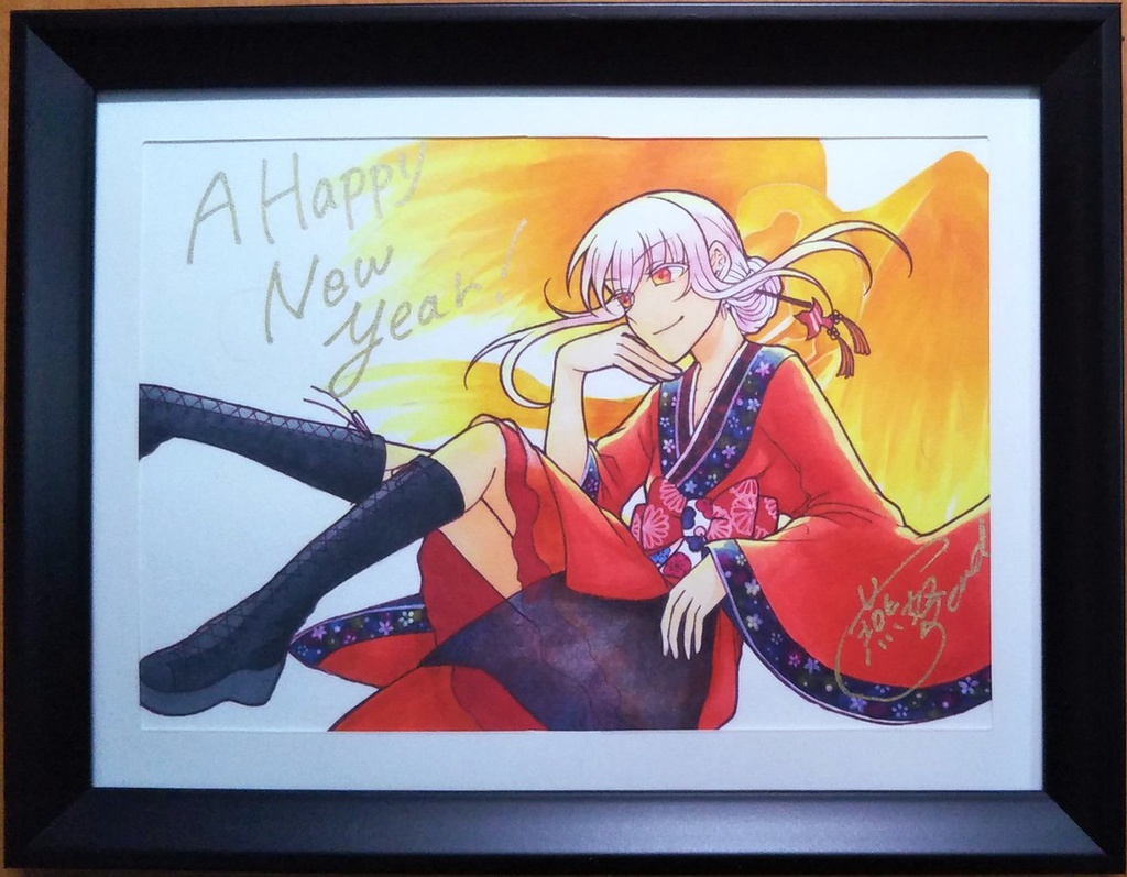 2021年　年賀イラスト原画