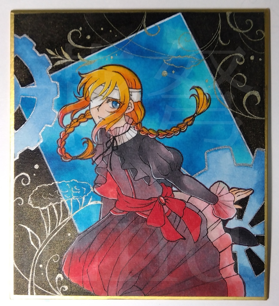 色紙原画「変わらぬ心」