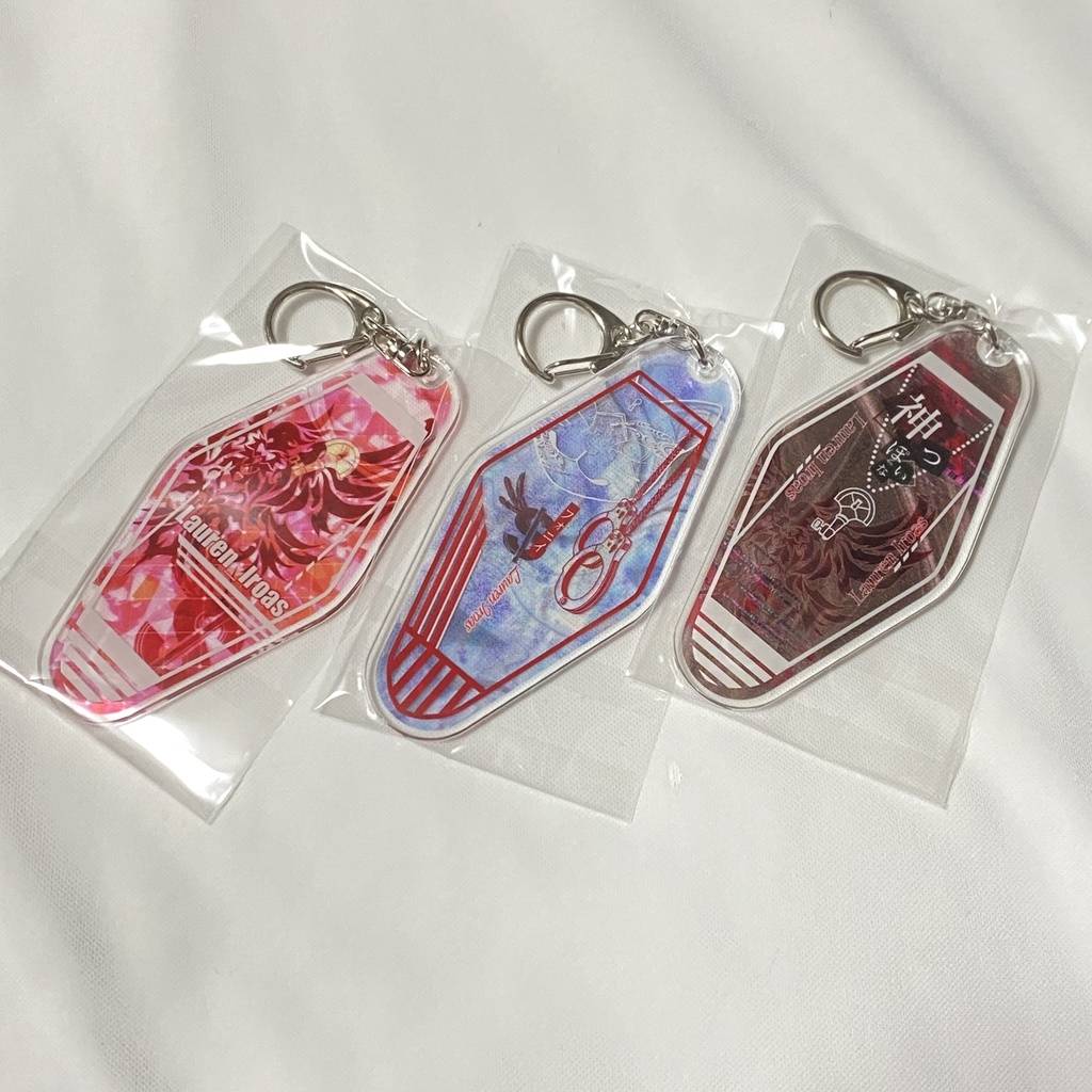 【非公式】ローレン・イロアス イメージモーテルキーホルダー