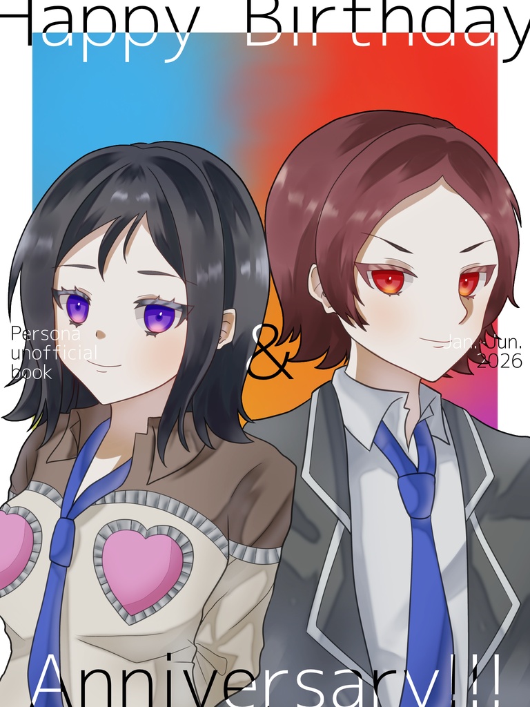 【P12345オールキャラ】Happy Birthday and Anniversary Jan.-Jun.2026