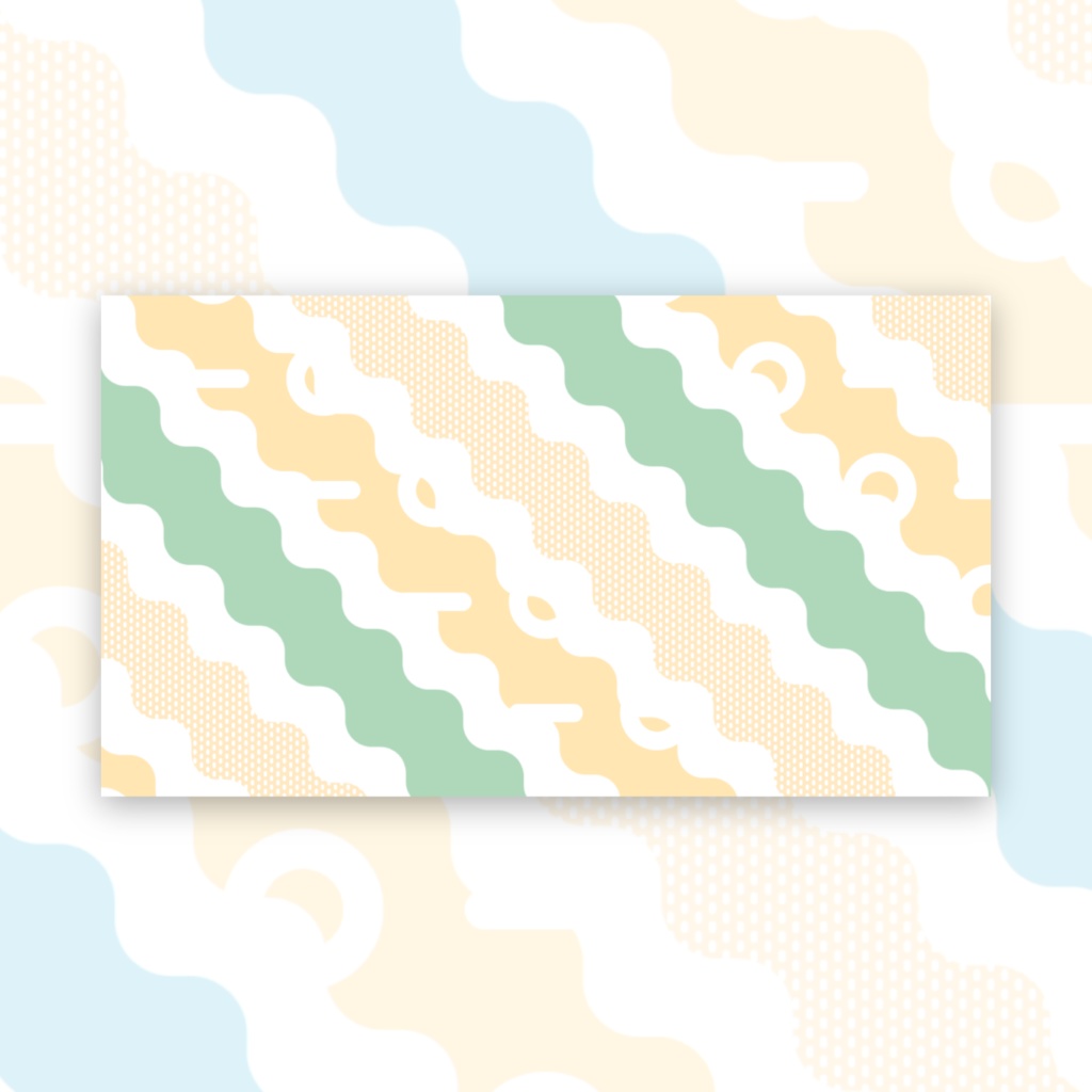 【ライブ配信用うごく背景素材】Wakame Digital