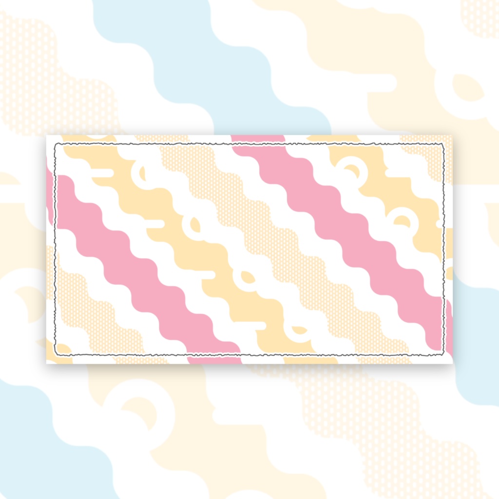 【ライブ配信用うごく背景素材】Wakame Digital