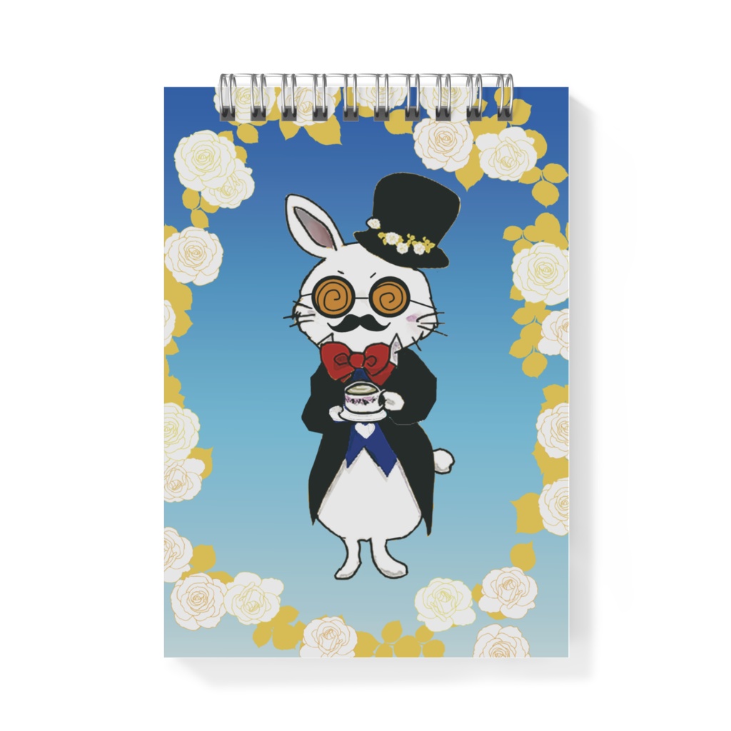 ぐるぐる眼鏡の執事さん