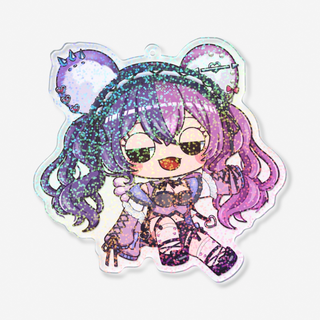 ホログラムアクリルキーホルダー