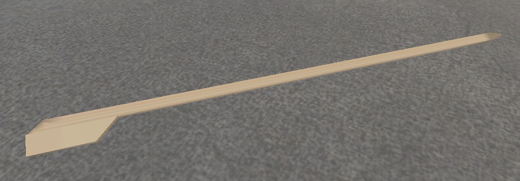 VRChat向け 「串」 無償モデル