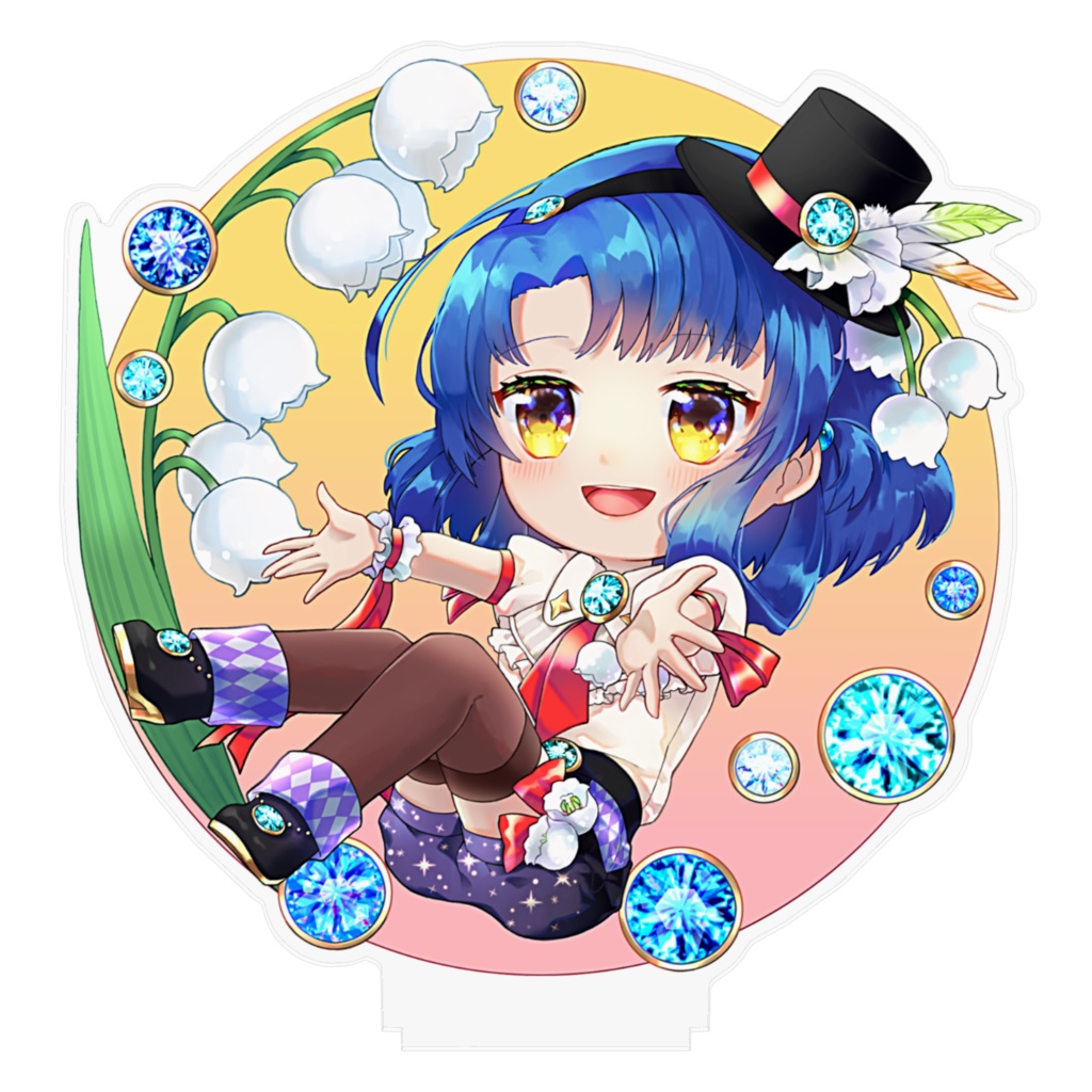 【非公式】團 舞榴(まるいまる)アクリルフィギュア