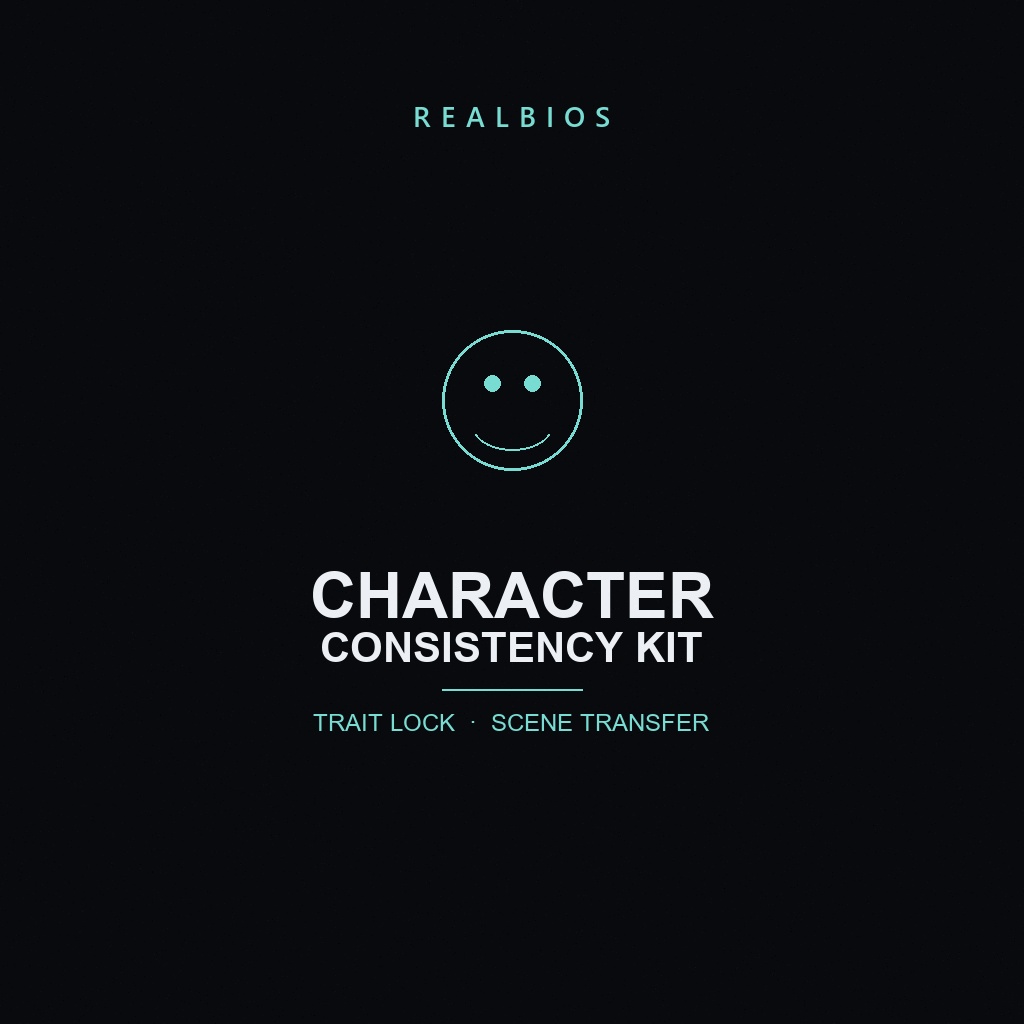 Character Consistency Kit｜同一キャラ維持の設計テンプレ
