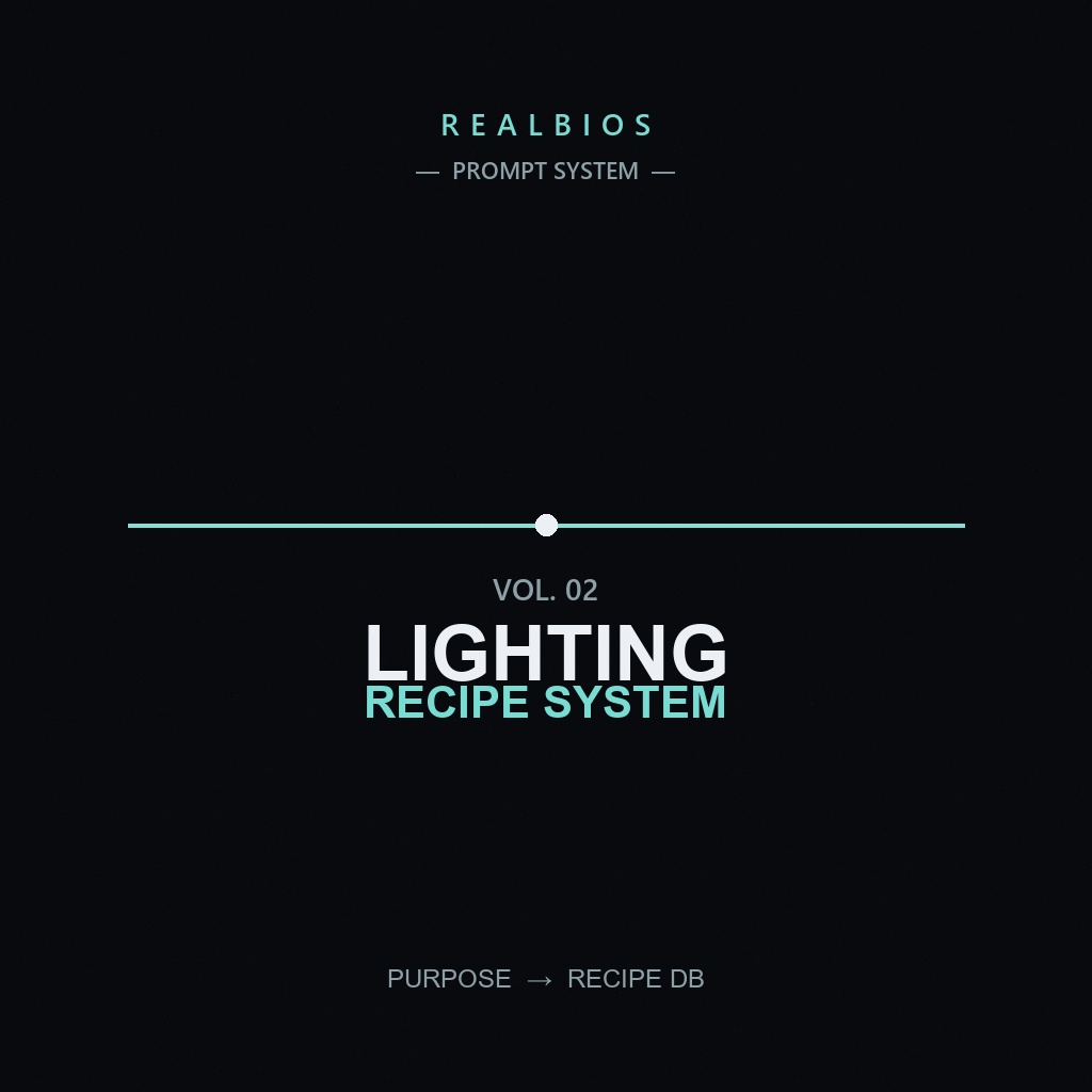 Cinematic Lighting System Vol.2|目的から逆引きするLighting Recipe DB