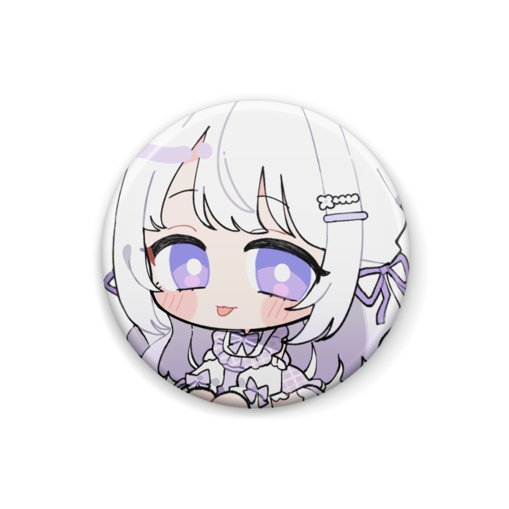 ぺろ顔缶バッジ