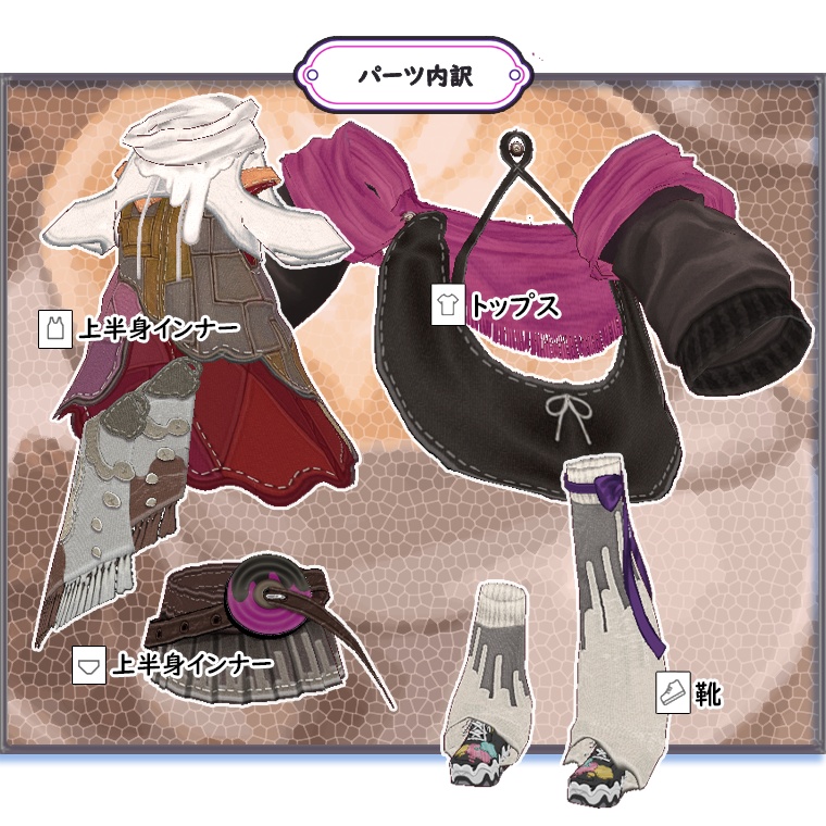 【VRoid】p08_ブレイクタイムジャケワンピ【#V_M_F_S】