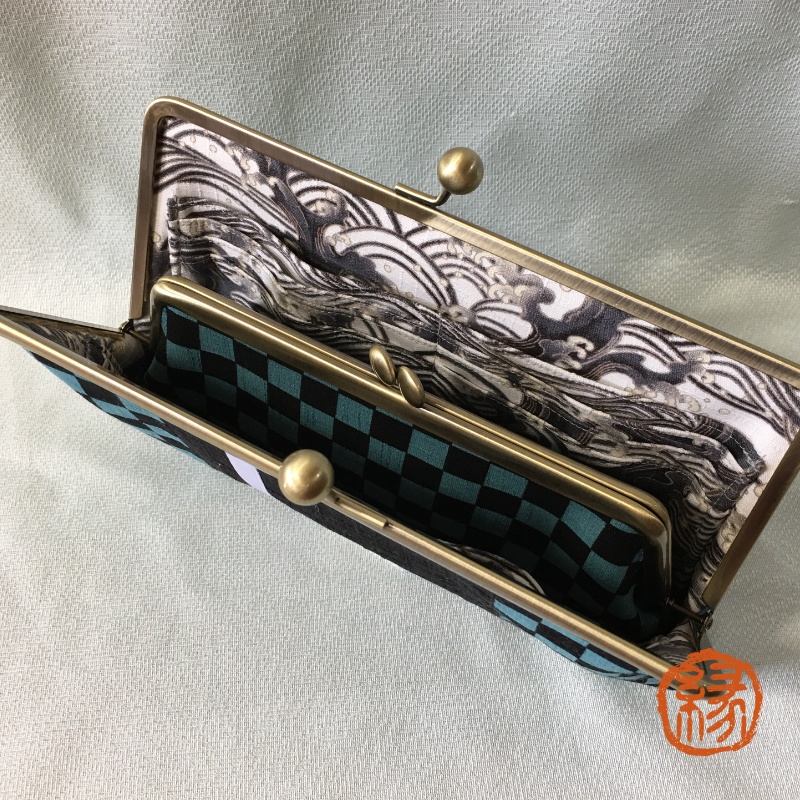 鬼滅の刃 炭治郎イメージ 親子がま口