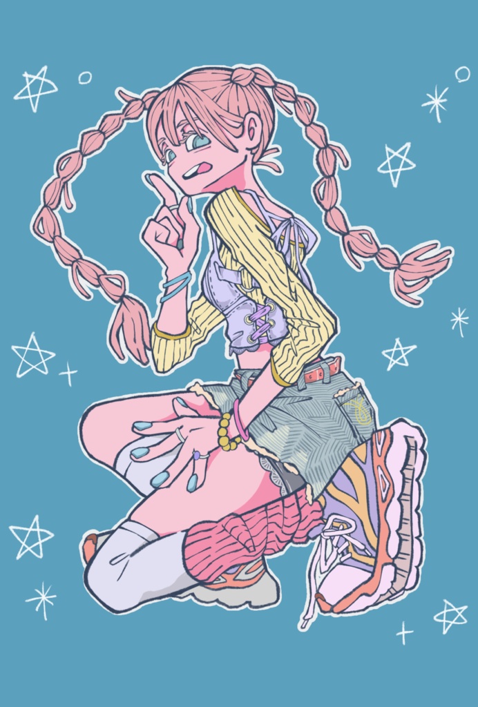 ポストカード  (星)