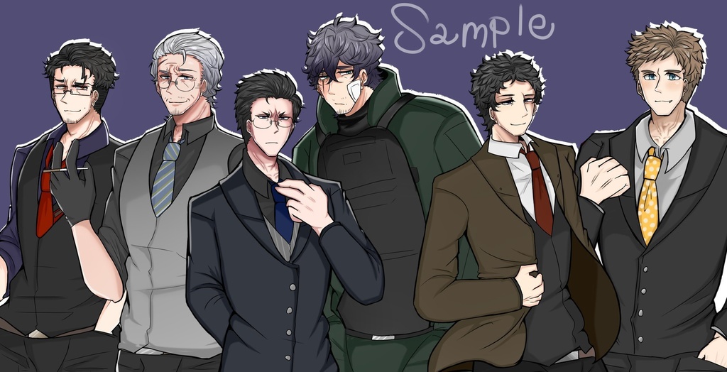 クトゥルフ神話TRPG「天を穿つは老狼共や」冊子特典版