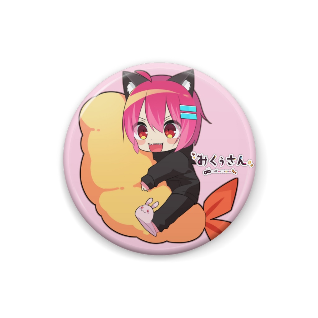 みくぅさん 缶バッジ
