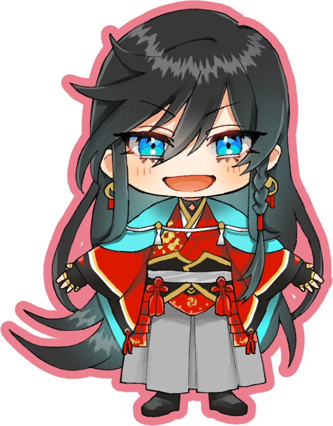 兼さんが膝の上に乗ってくれるブランケット