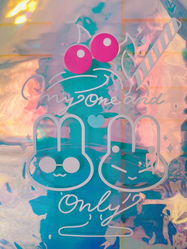 うさごなつシェイクオーロラバッグ