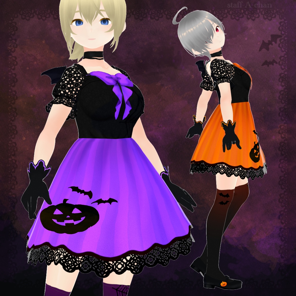 【#VRoid】ハロウィン【#Halloween】
