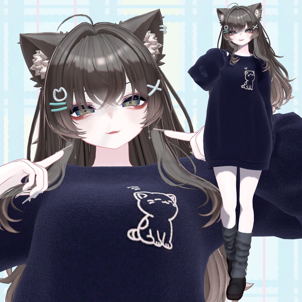 ✨プレゼント企画中!!🎁 🐾りにゃの休日🐈 / 17アバター対応
