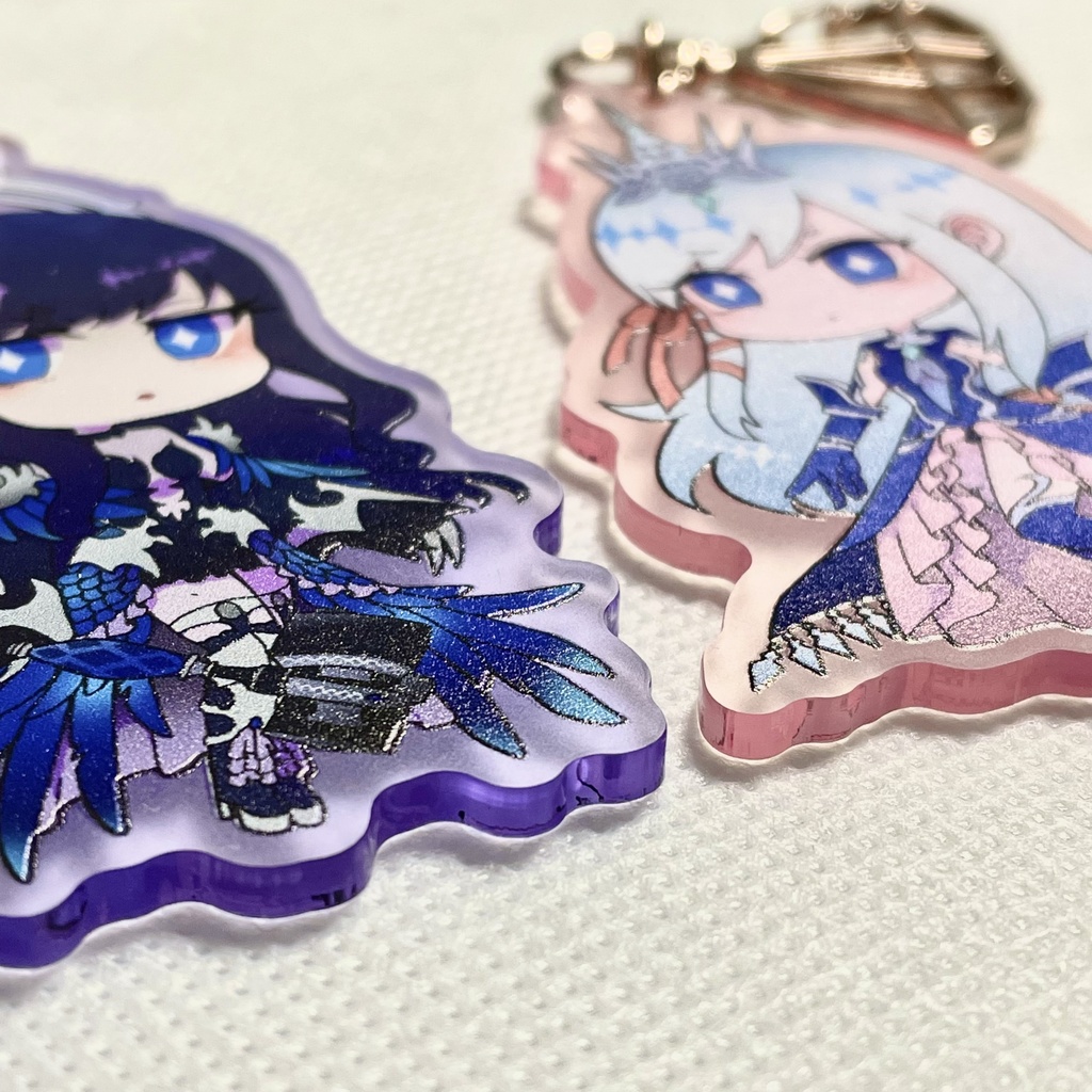 リーン+ガイア アクリルキーホルダー - ねむ屋 - BOOTH