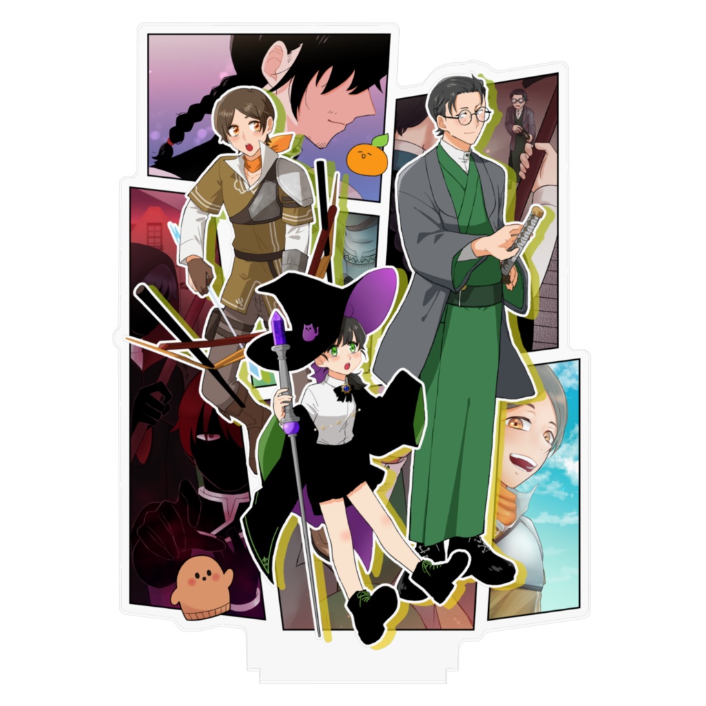 【とある家族】RPGパロアクスタ_千梅&咲子&晴幸