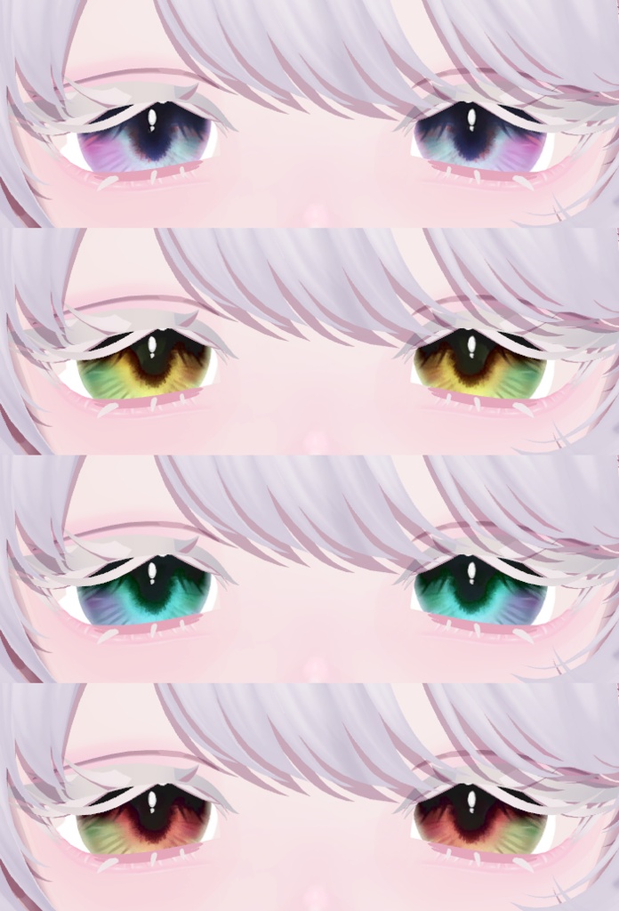 【フィユエのみ対応】🦋メランコリックバタフライ🌼アイテクスチャ|Melancholic Butterfly Eye Texture