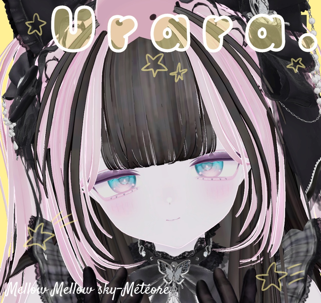 【5アバター対応】メロウメロウスカイ🌈アイテクスチャ|MellowMellowSky💎EyeTexture