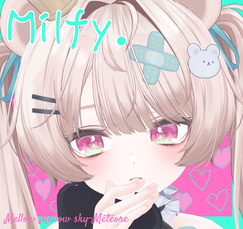 【5アバター対応】メロウメロウスカイ🌈アイテクスチャ|MellowMellowSky💎EyeTexture
