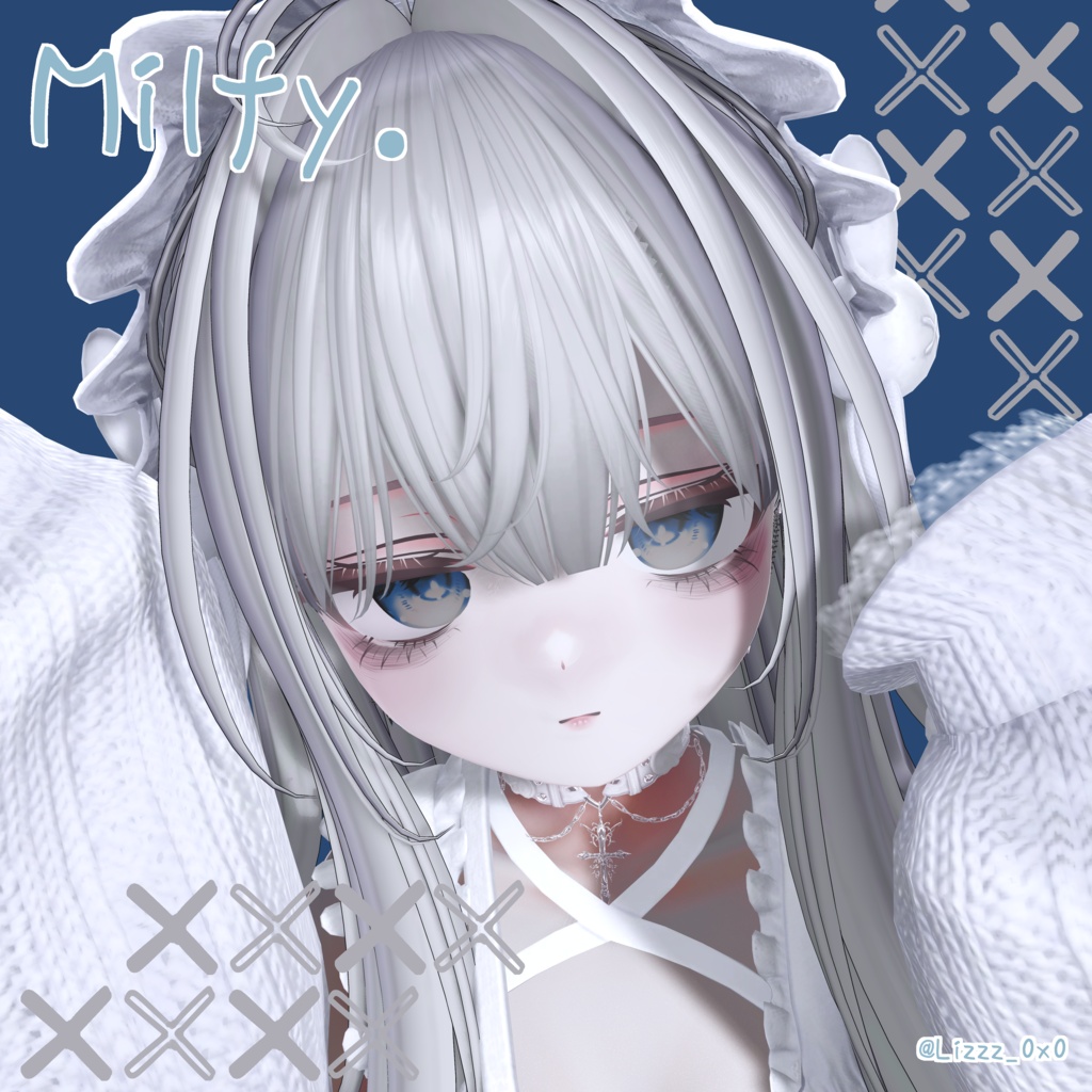 【24時間無料/5アバター対応】メロウメロウスカイ🌈アイテクスチャ|MellowMellowSky💎EyeTexture