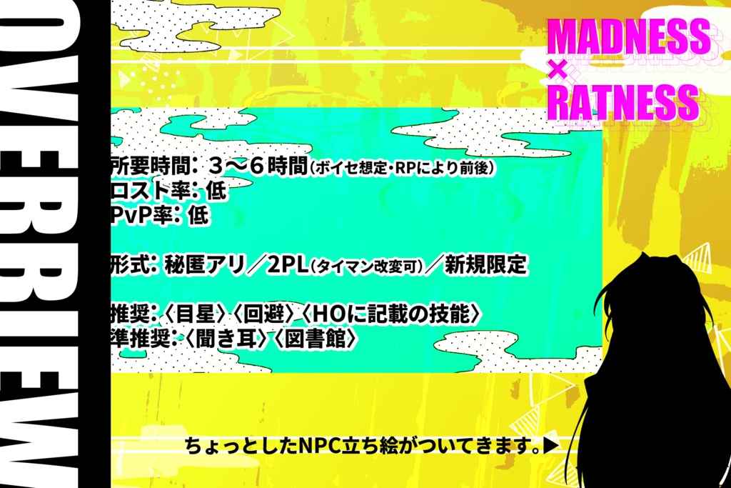 【CoCシナリオ】MADNESS×RATNESS SPLL:E110807