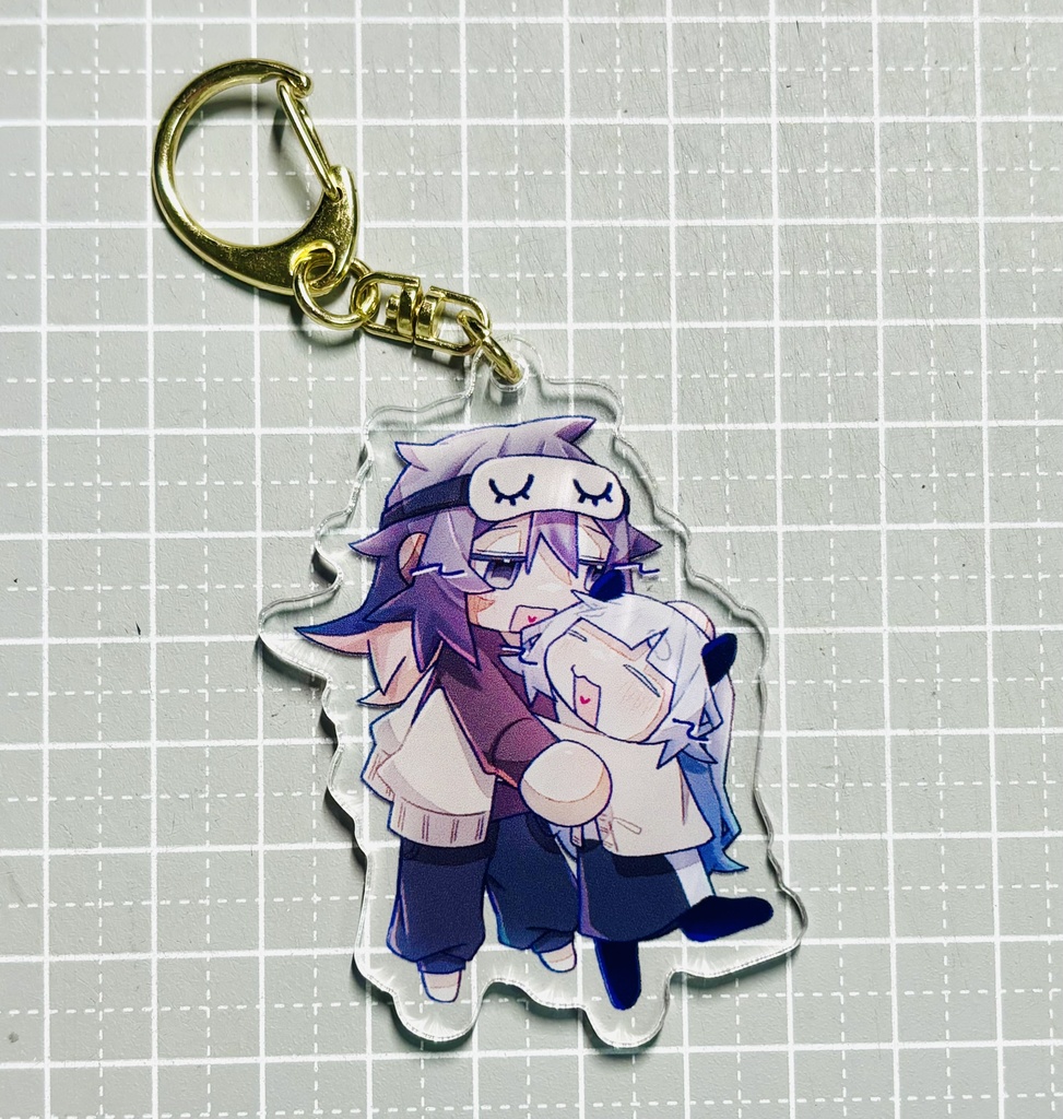 【売り切れ再販無し】バクスイアクリルキーホルダー