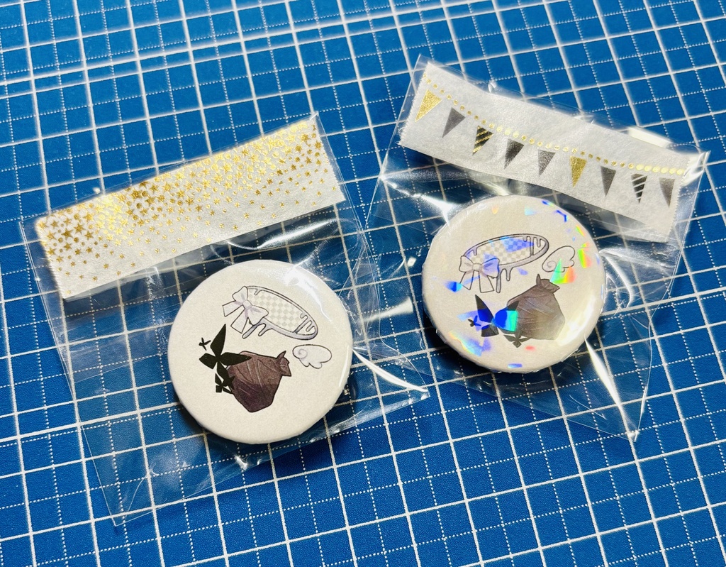 学祭ロゴ缶バッジ