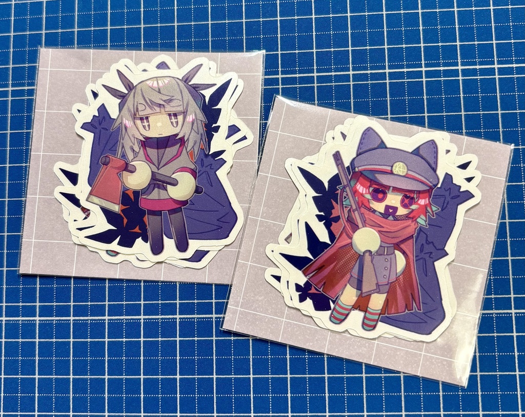 あほげとショットちゃんのシールセット