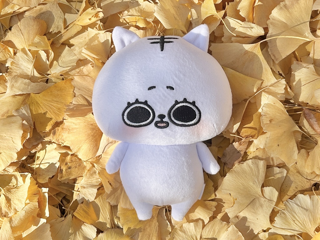 しろとらちゃんぬいぐるみ