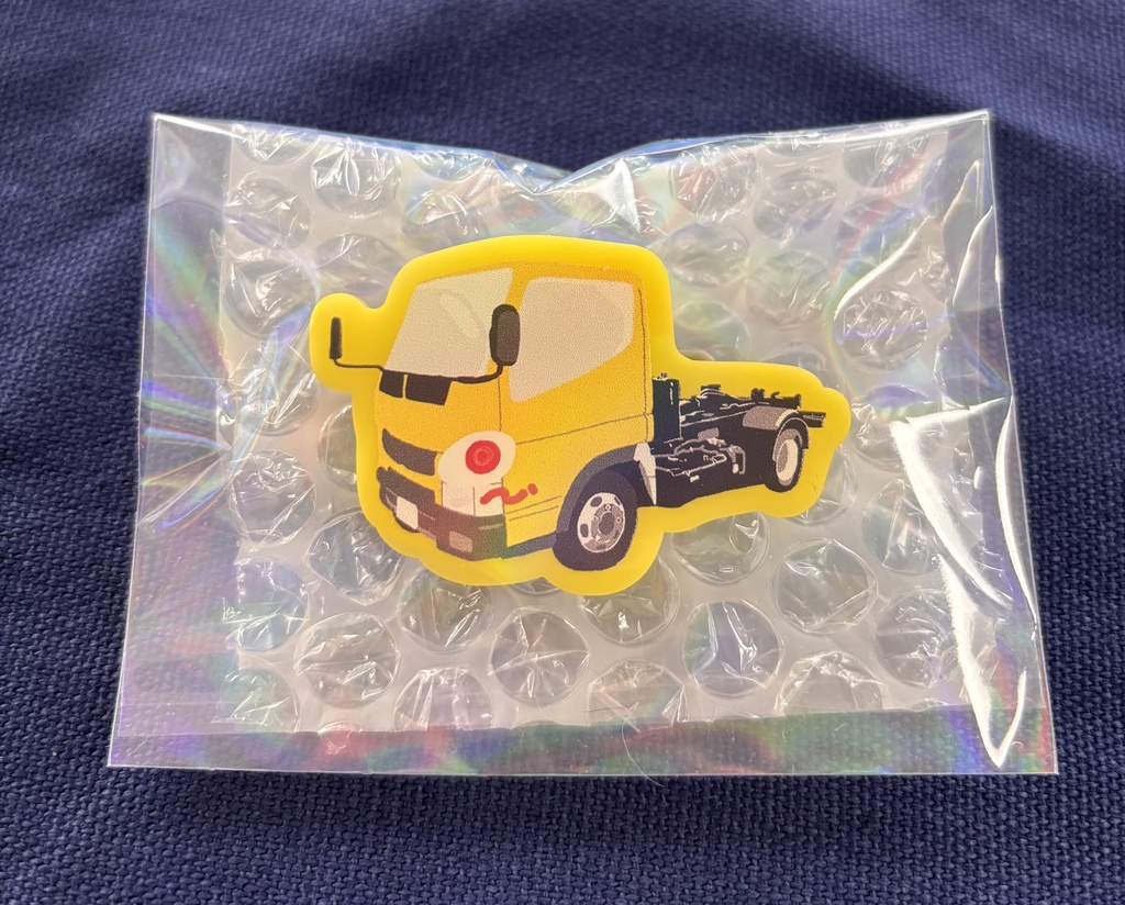 トレーラーヘッドアクリルピンバッジ