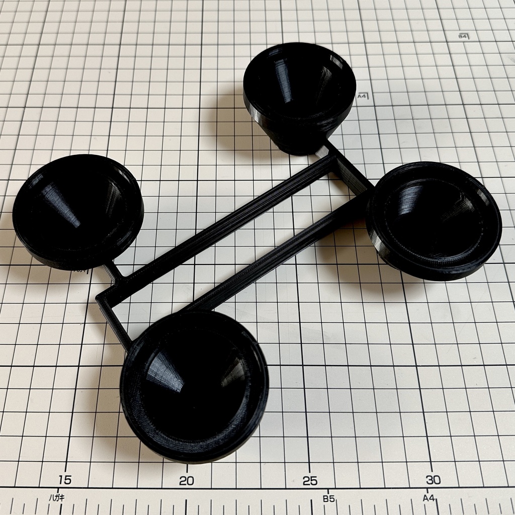 NITRO-COMP V1+エアータンクT-25スタッキングフレーム