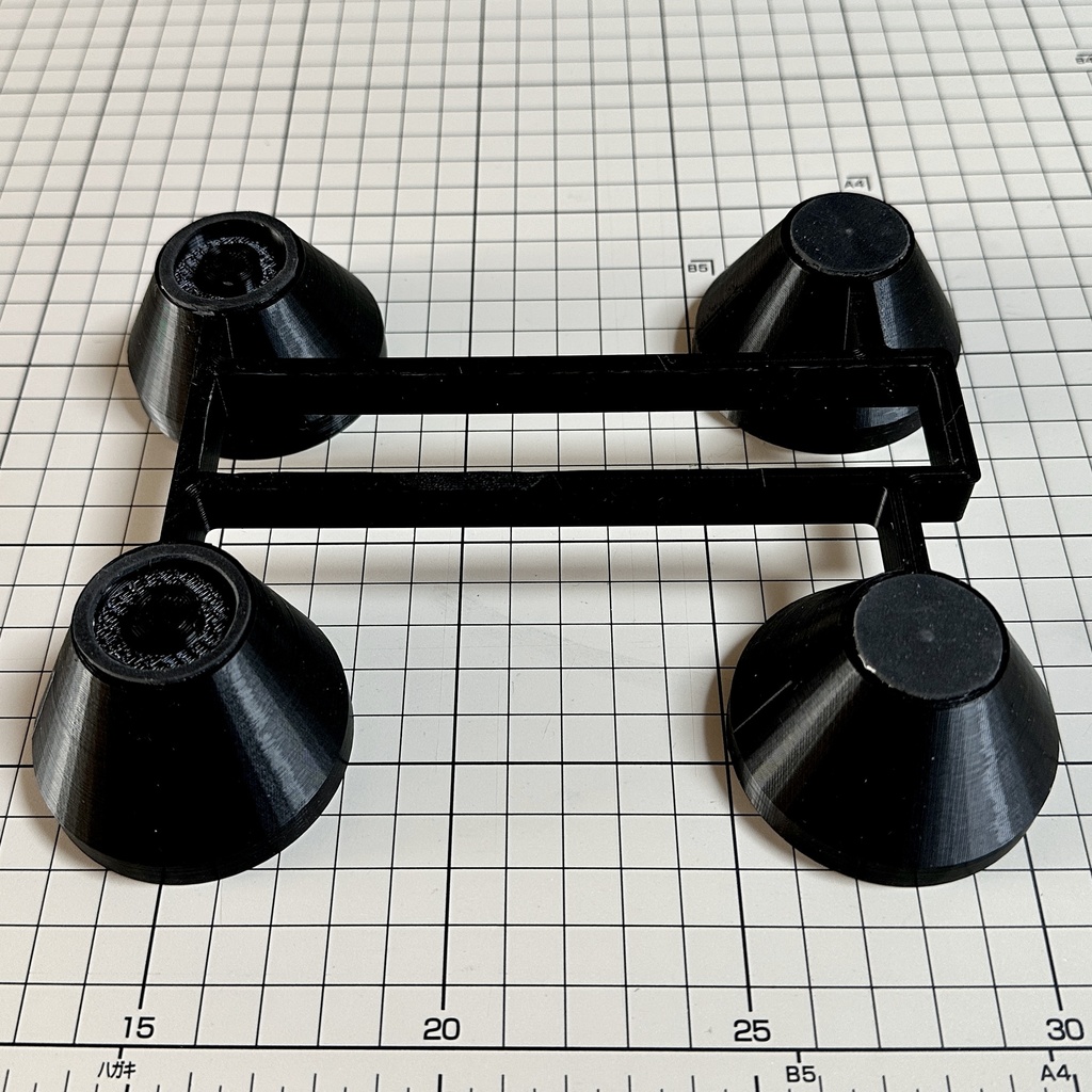 NITRO-COMP V1+エアータンクT-25スタッキングフレーム