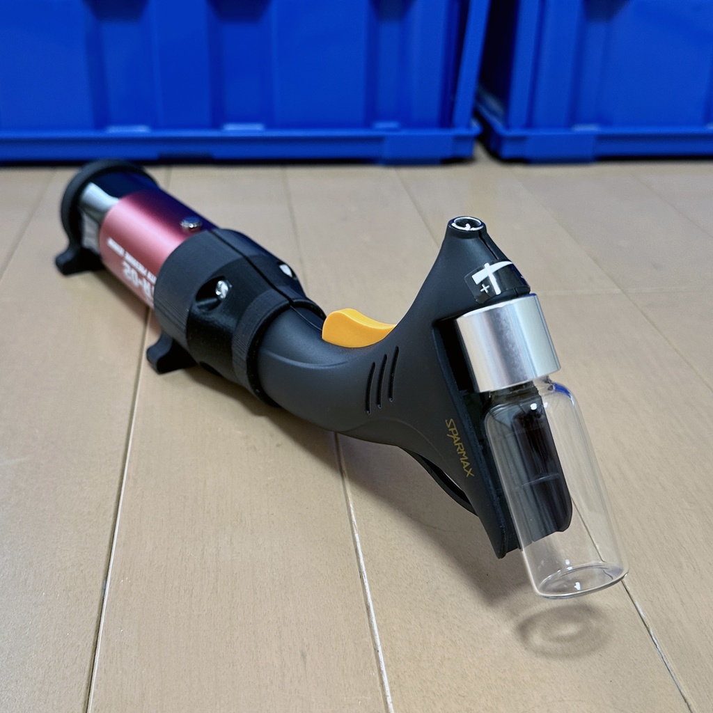 FLYER-SR+充電式コンプレッサージョイントカバー