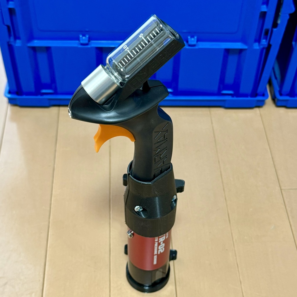 FLYER-SR2+充電式コンプレッサージョイントカバー