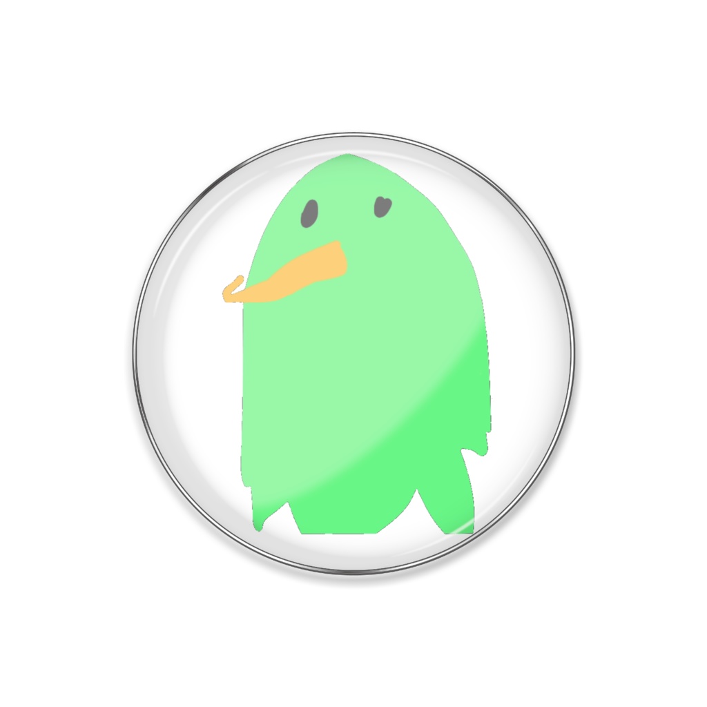 にゃいんこ(みどぽっぽ) ピンバッジ