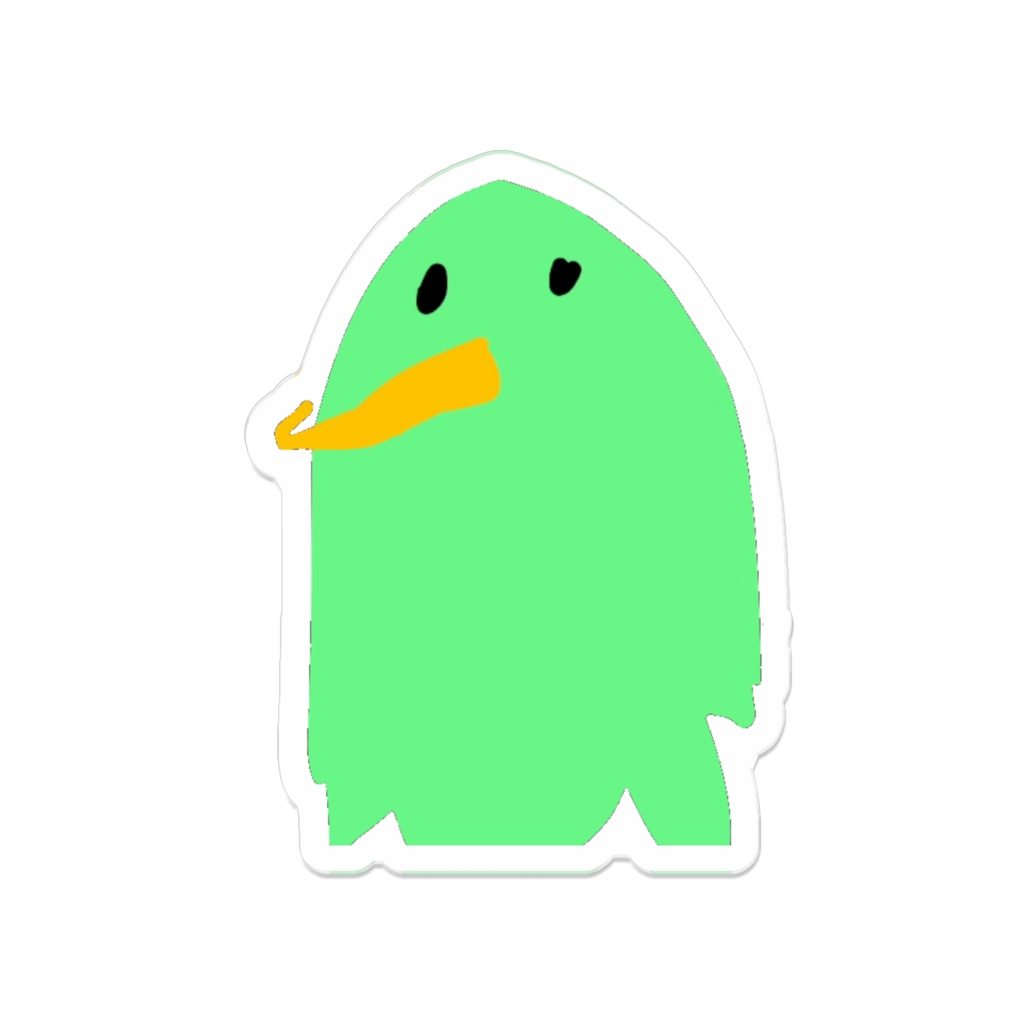 にゃいんこ(みどぽっぽ) アクリルバッジ