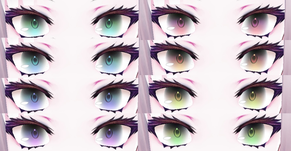 [ VRoid ] Textures for the eyes