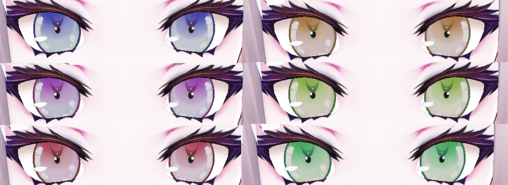 [ VRoid ] Textures for the eyes 