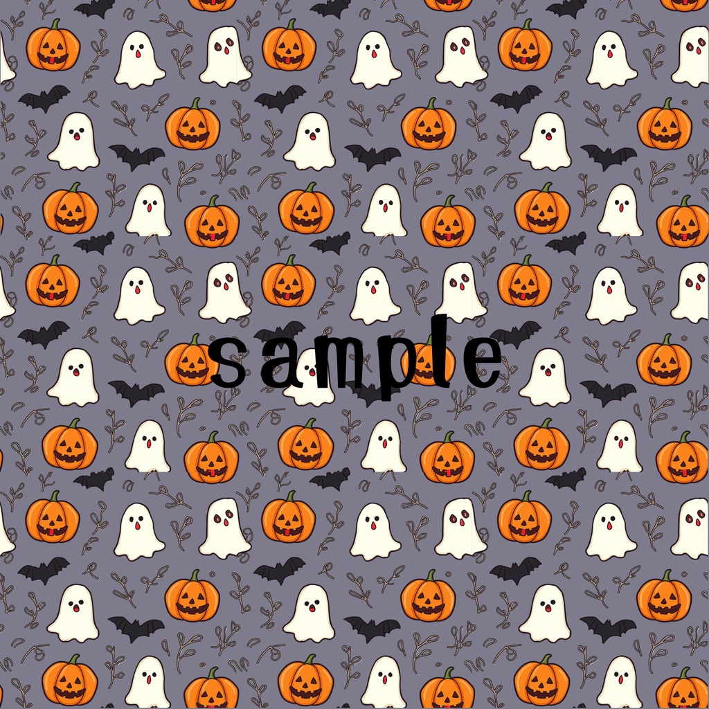 【5枚セット】ハロウィンデジタルぺーパー Halloween Digital Paper 5 Color Set 背景 壁紙 包装